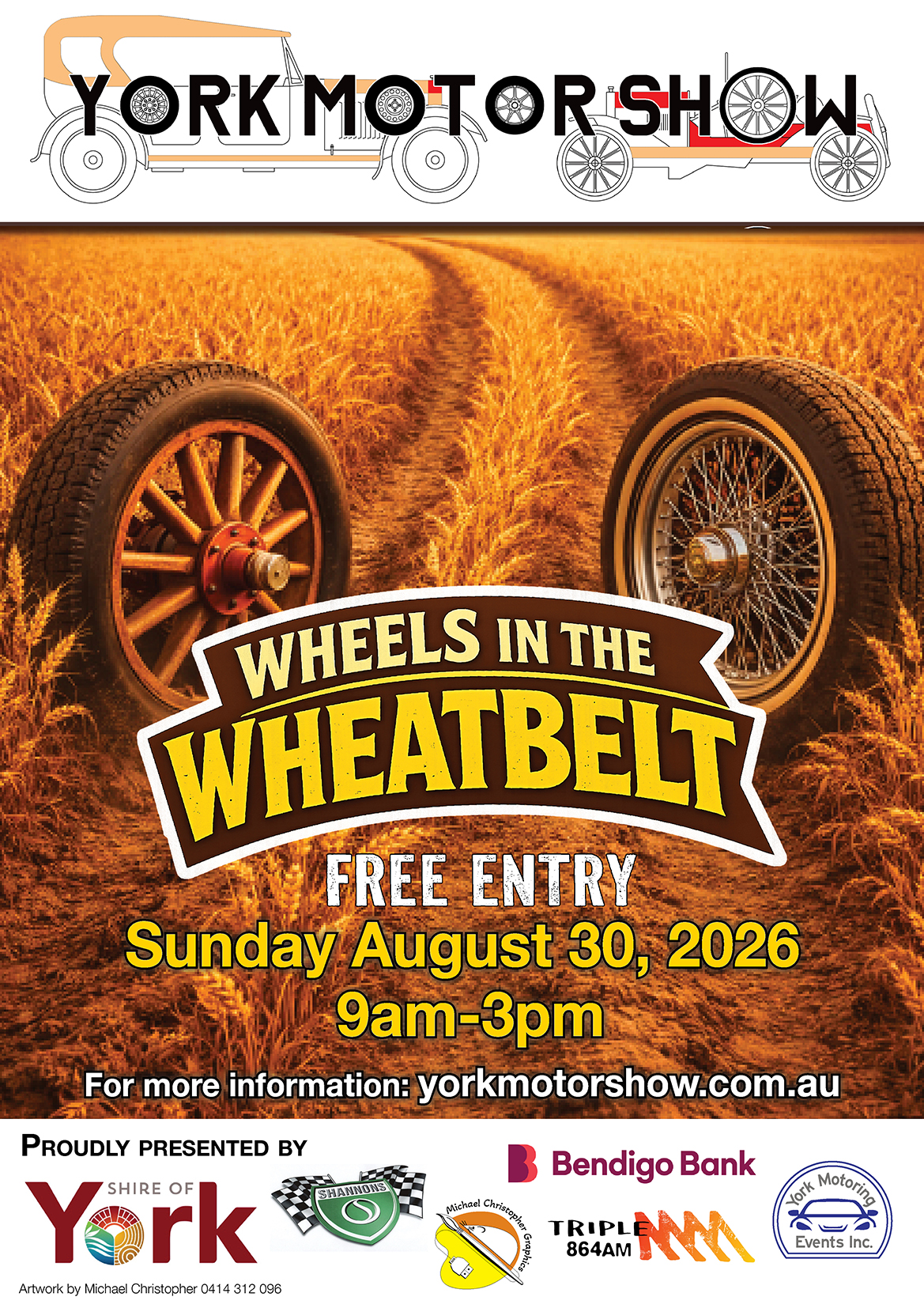2026 York Motor Show Poster